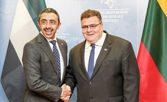 UAE minister in Lithuania calls for intensified trade
