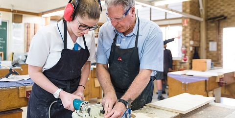 Vocational training: acquiring new skills