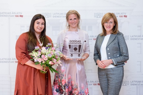 Fair Trade Award 2020 presented to Atea Global Services in Latvia