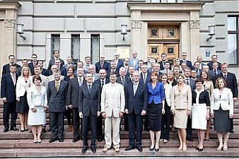 At the meeting with the ambassadors. Riga, 30.07.2012. Photo: flickr.com