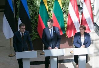 Baltic PMs in Vilnius. Photo: flickr.com