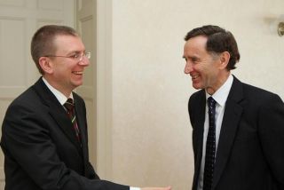 Edgars Rinkevics and Lord Stephen Green. Riga, 12.06.2012. Photo: flickr.com