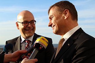 Torsten Albig and Andrus Ansip. Tallinn, 8.05.2013. Photo: valitsus.ee