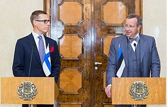 Alexander Stubb and Toomas Hendrik Ilves. Tallinn, 30.06.2014. Photo: president.ee