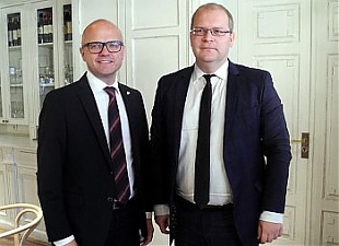 Vidar Helgesen and Urmas Paet. Tallinn, 22.10.2014. Photo: flickr.com