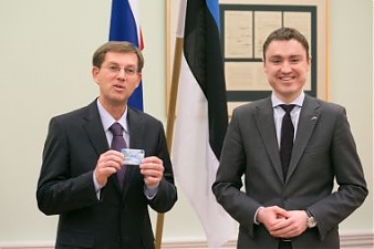 Miro Cerar and Taavi Rõivas. Tallinn, 4.02.2015. Photo: valitsus.ee Miro Cerar and Taavi Rõivas. Tallinn, 4.02.2015. Photo: valitsus.ee