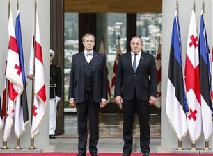 Toomas Hendrik Ilves and Giorgi Margvelashvili. Tbilisi, 2.06.2015. Photo: president.ee