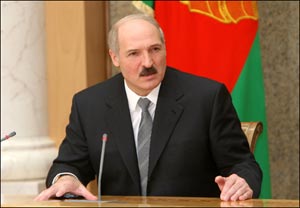 Aleksandr Lukashenko.