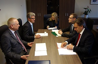 Policital consultations between Ukraine and Lithuania. Photo: urm.lt