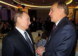 Vladimir Putin and Andris Berzins. Sochi, 6.02.2014. Photo: president.lv