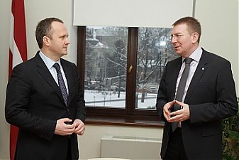 Ostap Semerak and Edgars Rinkevics. Photo: flickr.com Ostap Semerak and Edgars Rinkevics. Photo: flickr.com