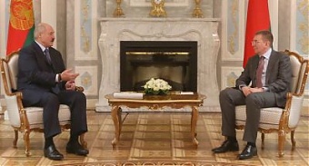 Alexander Lukashenko and Edgars Rinkevics. Minsk, 20.02.2015. Photo: flickr.com