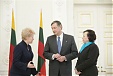 Grybauskaite believes in improvement of Lithuanian-Russian relations