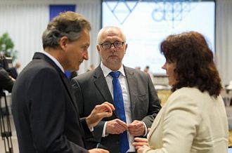 Dainius Pavalkis at the Informal meeting of the EU Competitiveness Council in Vilnius. Photo: smm.lt