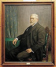 Портрет Джорджа Армистеда в Рижской Думе.