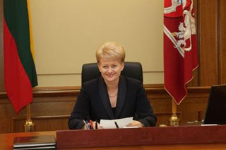 Dalia Grybauskaite.