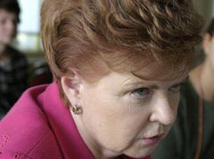 Vaira Vike-Freiberga.