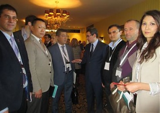 Uzbek delegation at the Green Bridge Forum 2015 in Jurmala, 15.05.2015.