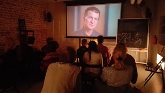 The film screening in Finland. Photo: author