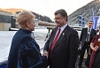 Grybauskaite met with Ukrainian and Georgian leaders in Davos Grybauskaite met with Ukrainian and Georgian leaders in Davos