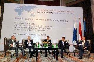 Estonia-Finland-Indonesia business seminar in Jakarta. Photo: flickr.com