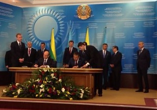 Jonas Miliu in Astana. Photo: vmvt.lt
