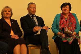 Irina Pilvere, Maris Revalds, Venta Kocere, Riga. 26.04.2017 