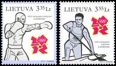 Lithuania marks upcoming Olympic Games in post stamps Lithuania marks upcoming Olympic Games in post stamps