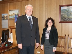 Duklavs and Israeli ambassador discuss cooperation in aquaculture Duklavs and Israeli ambassador discuss cooperation in aquaculture