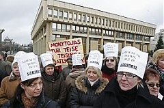 635 strikes took place in Lithuania in 15 years 635 strikes took place in Lithuania in 15 years