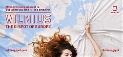 Vilnius; the G-spot of Europe – new international advertising campaign by Go Vilnius Vilnius; the G-spot of Europe – new international advertising campaign by Go Vilnius
