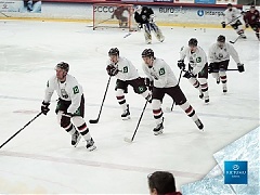 Latvian ice hockey team supported by Rietumu Bank will go to an exhibition tournament in France this April Latvian ice hockey team supported by Rietumu Bank will go to an exhibition tournament in France this April
