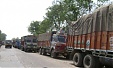 Tuck lines at Latvian-Russian border became shorter this morning Tuck lines at Latvian-Russian border became shorter this morning