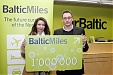 airbaltic’s BalticMiles member wins one million points