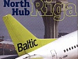 airBaltic on "Airliner World" magazine cover