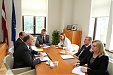 Rinkevics meets with Switzerland's incoming ambassador to Latvia Rinkevics meets with Switzerland's incoming ambassador to Latvia