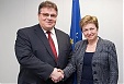 Linkevicius presents Lithuania’s presidency priorities to EC commissioners Linkevicius presents Lithuania’s presidency priorities to EC commissioners