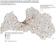 Population with higher level of education focus in densely populated areas in Latvia Population with higher level of education focus in densely populated areas in Latvia