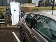 Road Traffic Safety Directorate in Riga reveals its first charging station for electric mobiles Road Traffic Safety Directorate in Riga reveals its first charging station for electric mobiles