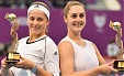 Ostapenko and Dabrowski win Qatar Ladies Open doubles event Ostapenko and Dabrowski win Qatar Ladies Open doubles event
