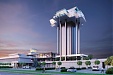 Arhis Arhitekti wins first prize in competition for design of air traffic control tower at Riga airport Arhis Arhitekti wins first prize in competition for design of air traffic control tower at Riga airport
