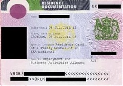 How to receive residence permit in UK