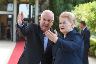 Reuven Rivlin and Dalia Grybauskaite. Jerusalem, 19.10.2015. Photo: lrp.lt