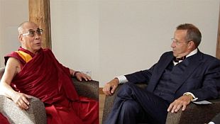 Dalai Lama and Toomas Hendrik Ilves.