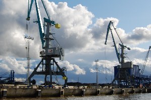 Ust Luga port.