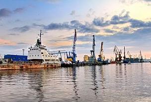 Kaliningrad port.