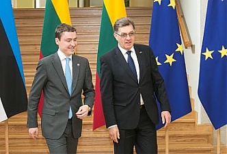 Taavi Rõivas and Algirdas Butkevičius. Vilnius, 21.05.2014. Photo: valitsus.ee