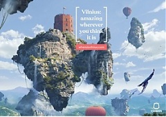 Vilnius, Self-titled G-spot of Europe, Places Itself in Fantasy Worlds: New Campaign Celebrates City's Obscurity Vilnius, Self-titled G-spot of Europe, Places Itself in Fantasy Worlds: New Campaign Celebrates City's Obscurity
