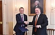 Rinkevics and Pompeo agree to strengthen Latvia-US cooperation in 5G security Rinkevics and Pompeo agree to strengthen Latvia-US cooperation in 5G security