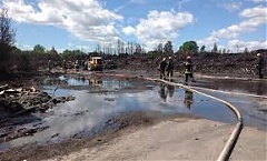 Latvian government grants EUR 700,000 for cleaning up illegal plastic waste dump in Jurmala after fire Latvian government grants EUR 700,000 for cleaning up illegal plastic waste dump in Jurmala after fire